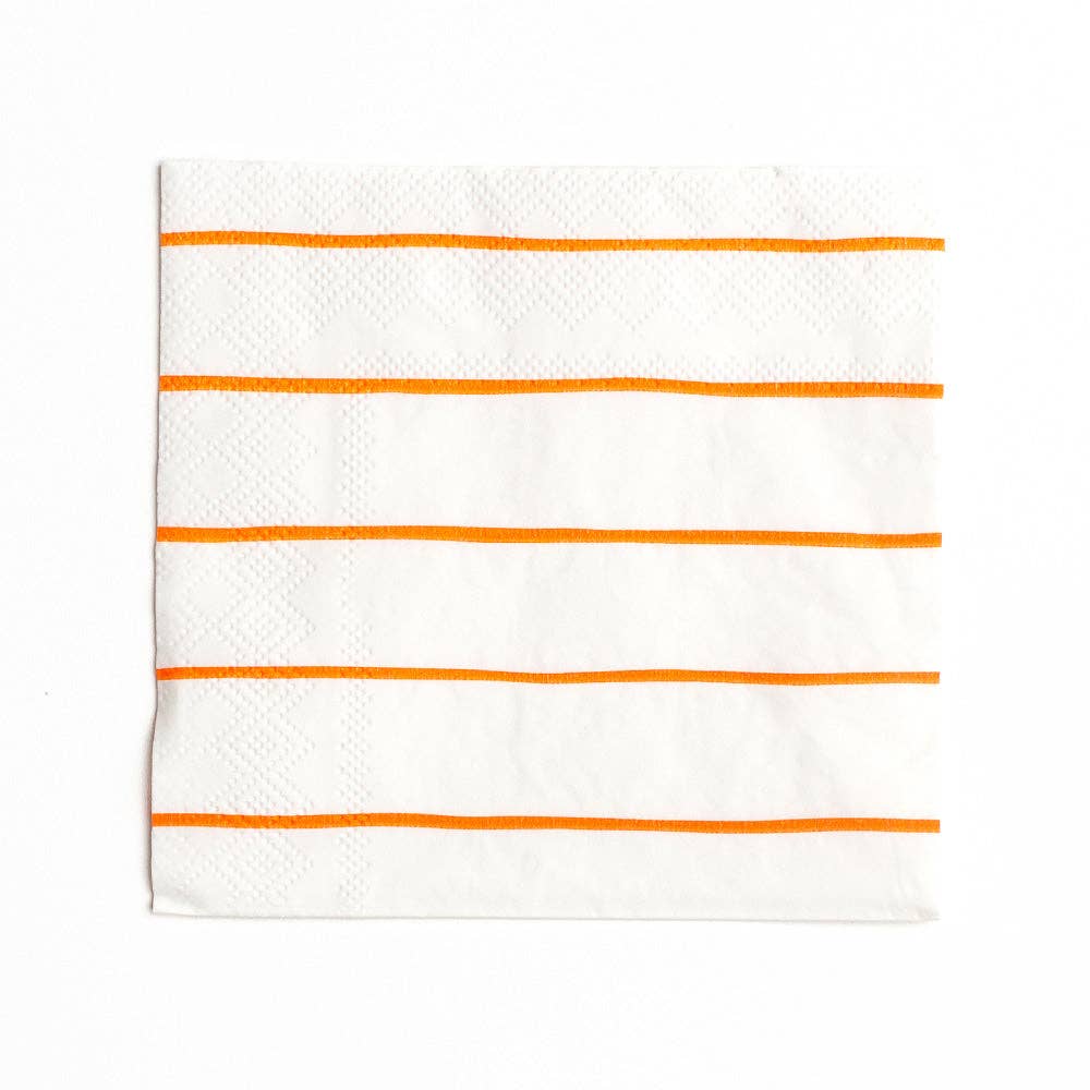 Striped Petite Napkins - 16 Pk. Mint