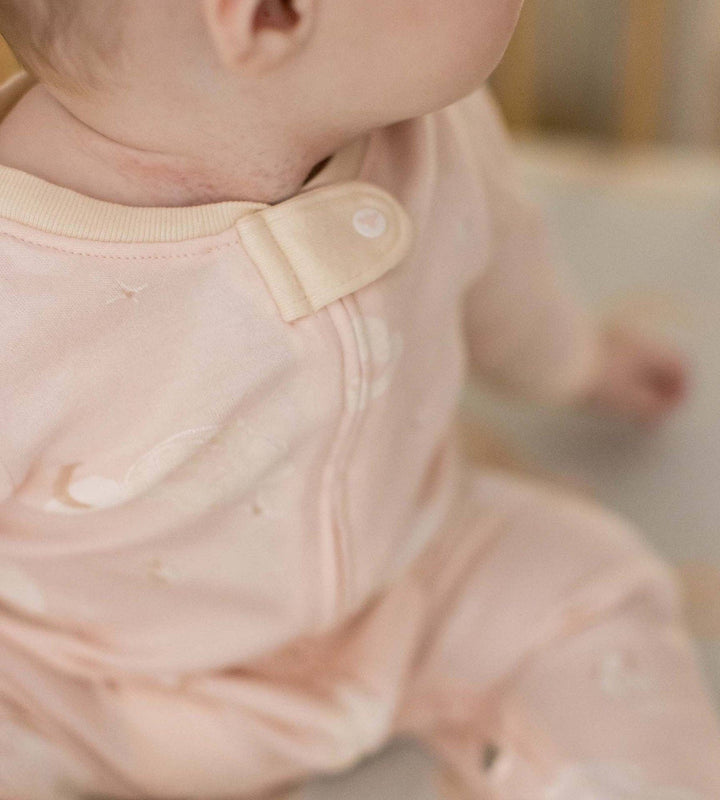 Good Night Sky Organic Cotton Sleep & Play - Ranunculus: Ranunculus / 3-6 Months
