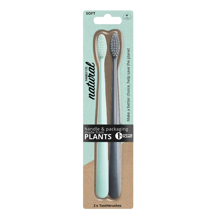 Toothbrush Twin Pk - Assorted Colors