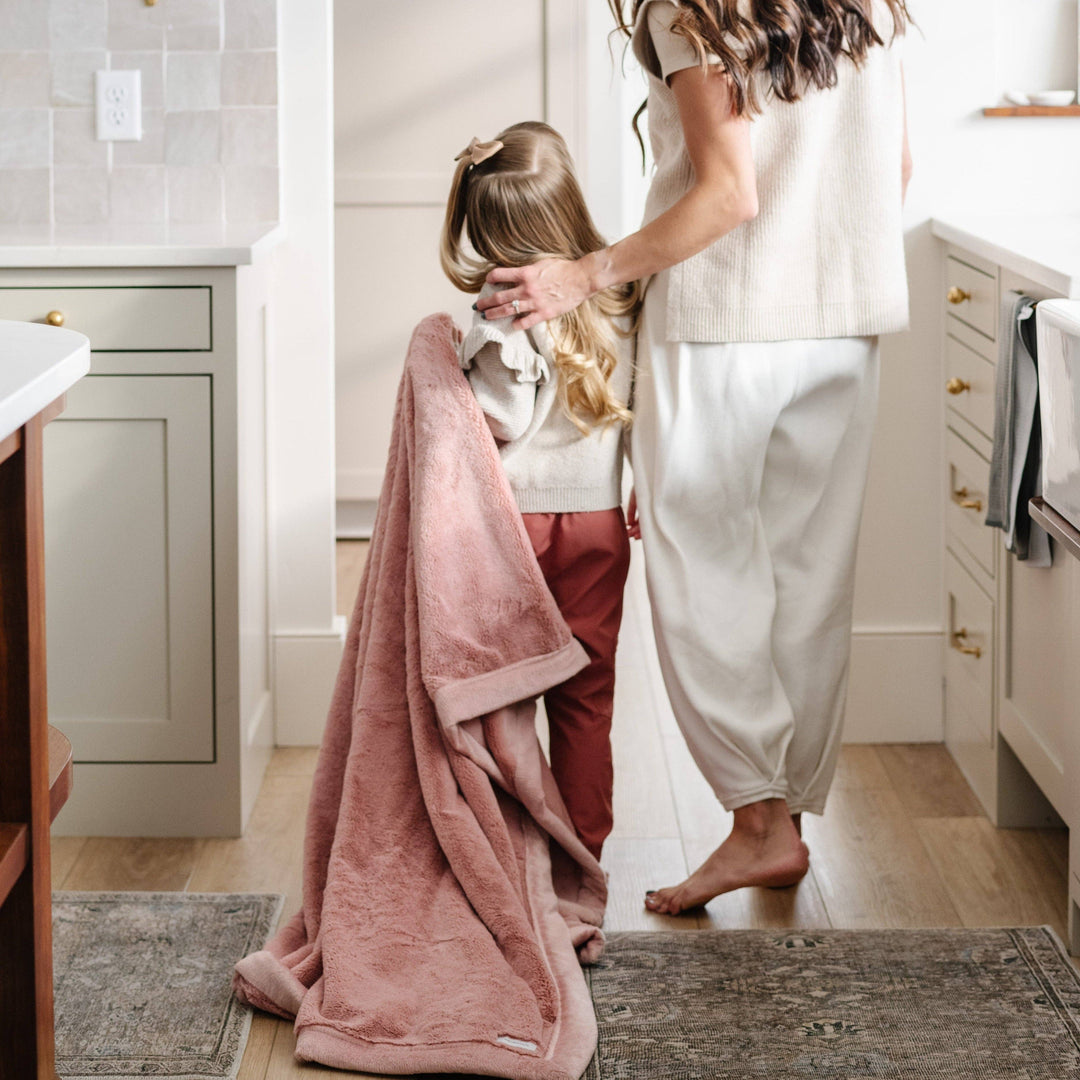 LUSH TODDLER BLANKETS: Feather