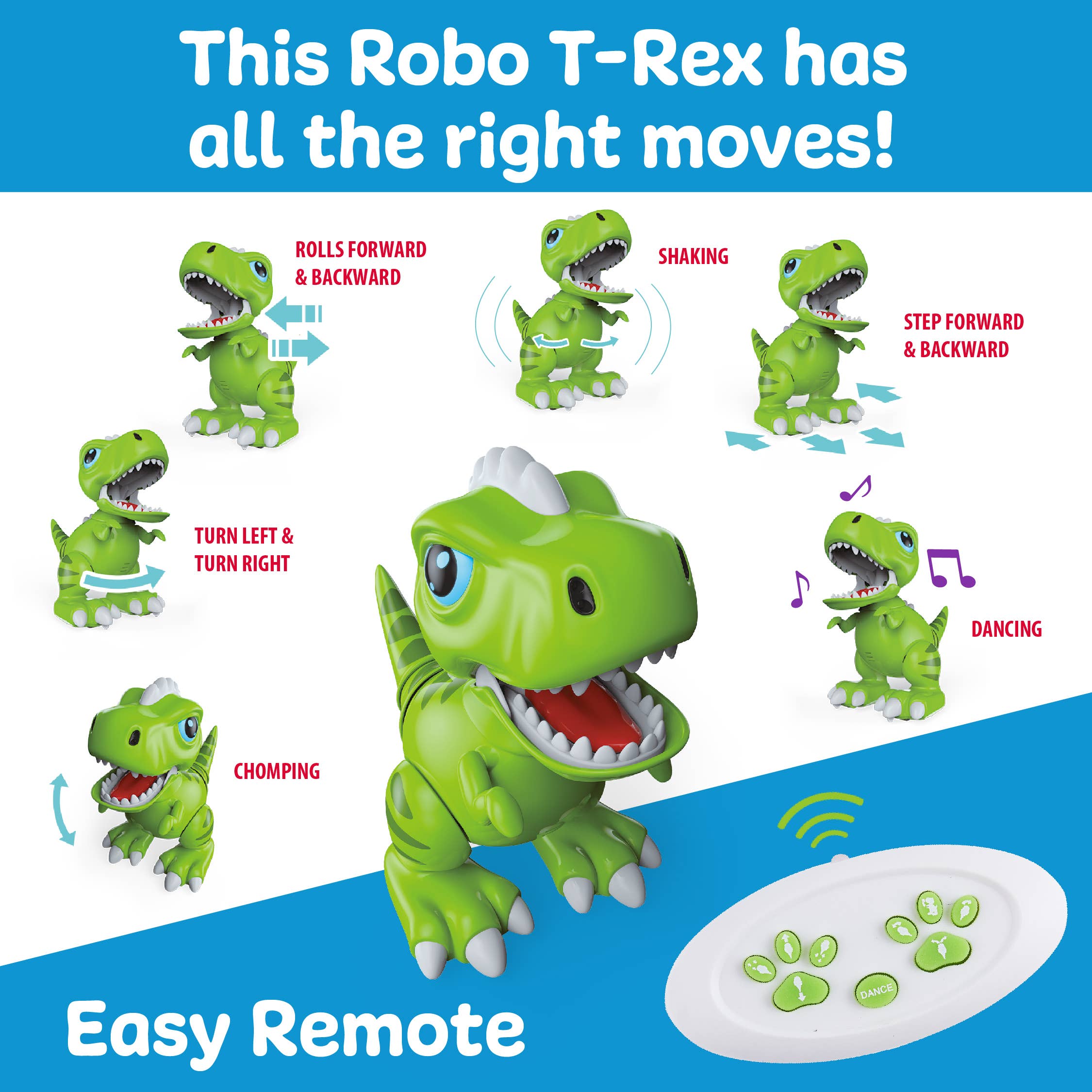 Robo Pet Dinosaur T-Rex STEM – Oodles Kids