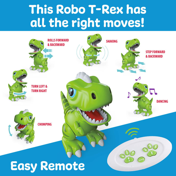 Robo Pet Dinosaur T-Rex STEM