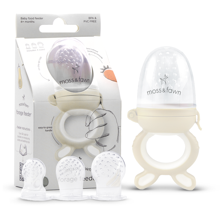 Forage Feeder: Ecru White