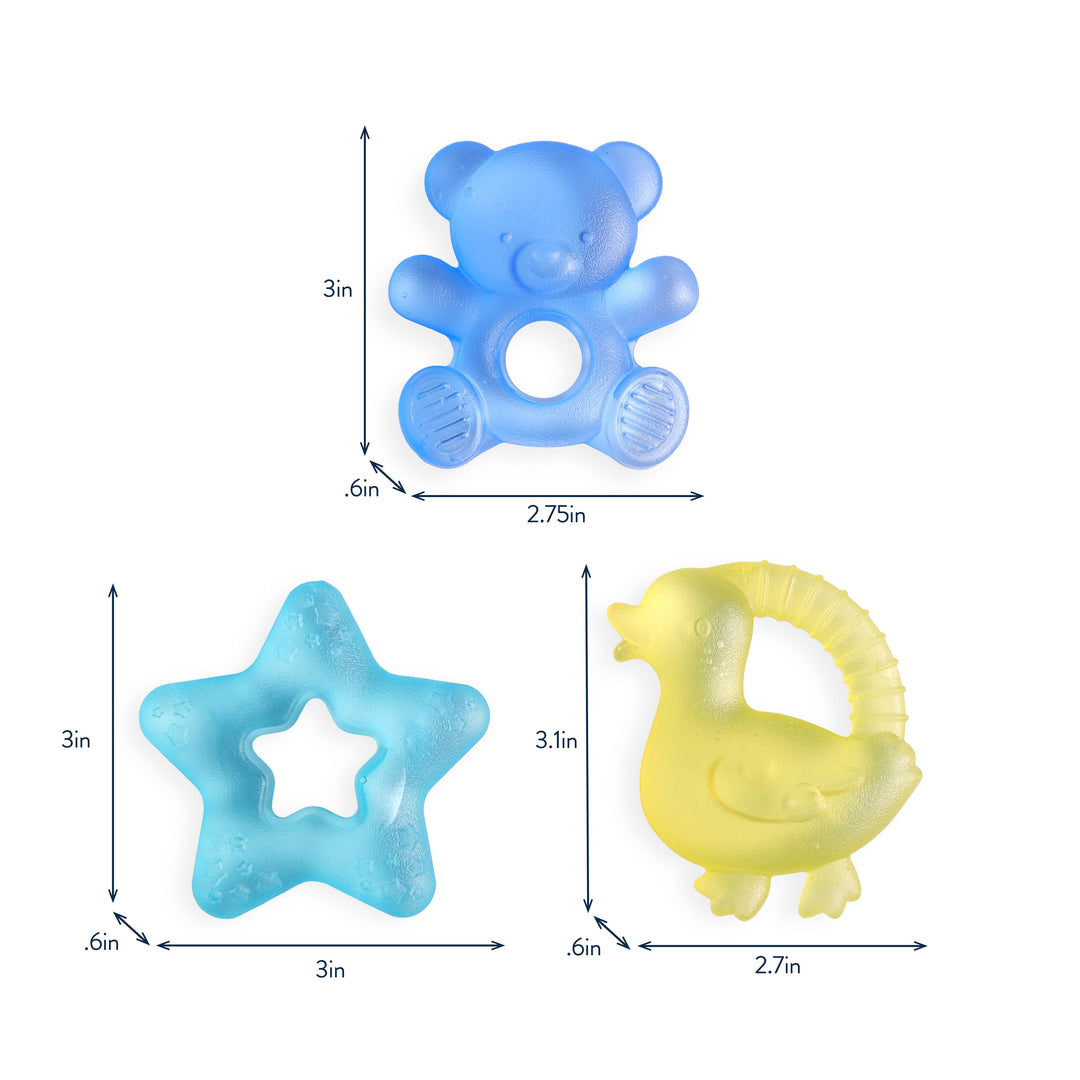 Water Filled Teethers: Cutie Bears