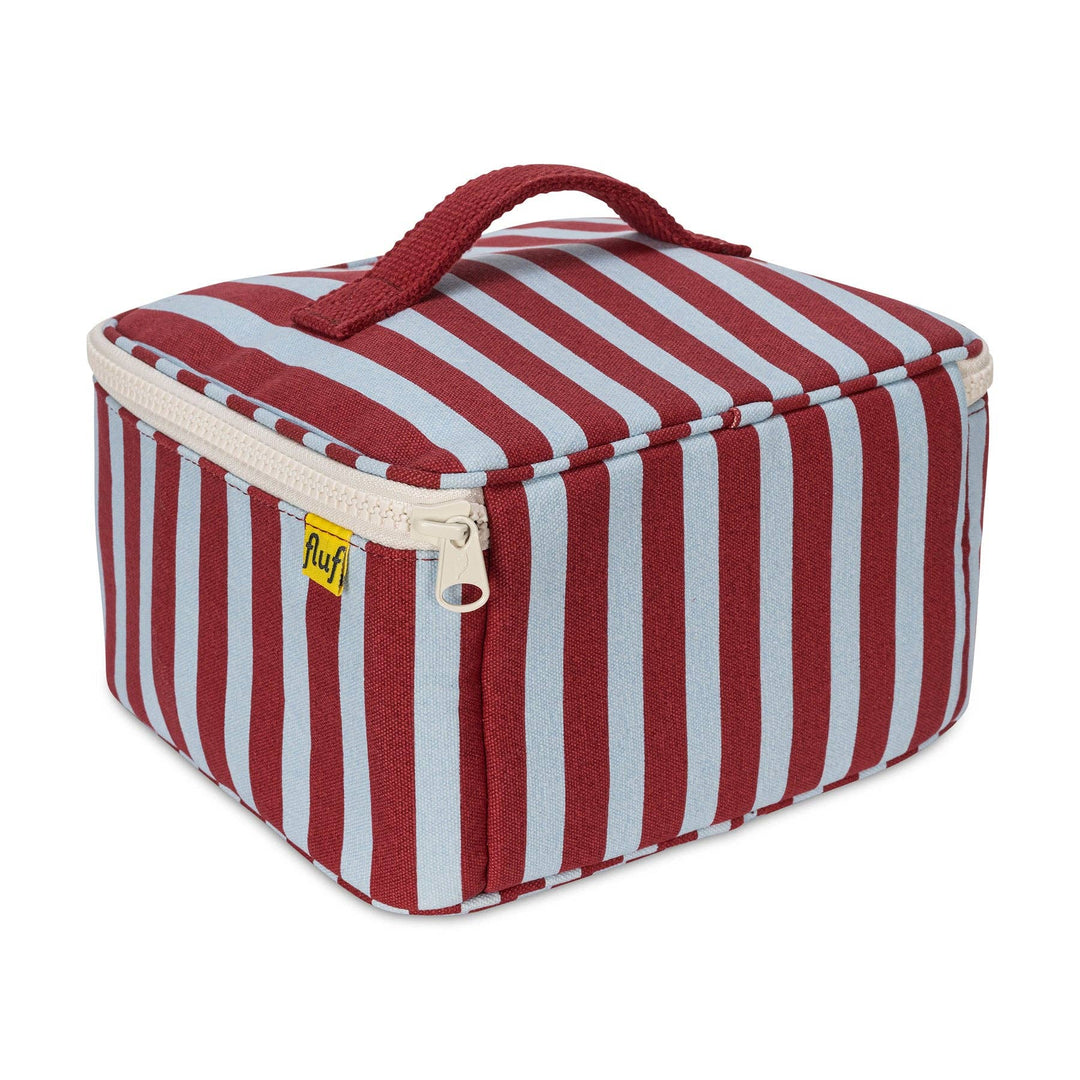 Square Lunch - Awning Stripe Chili Pepper