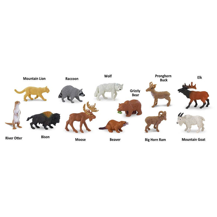 North American Wildlife Toob Tube
