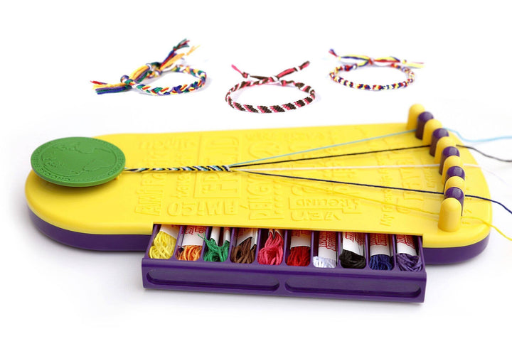 My Friendship Bracelet Maker DIY Craft Kit Blush Pink