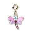 Charm - Glitter Dragonfly