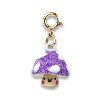 Charm - Glitter Mushroom