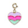 Charm - Swivel Heart Charm