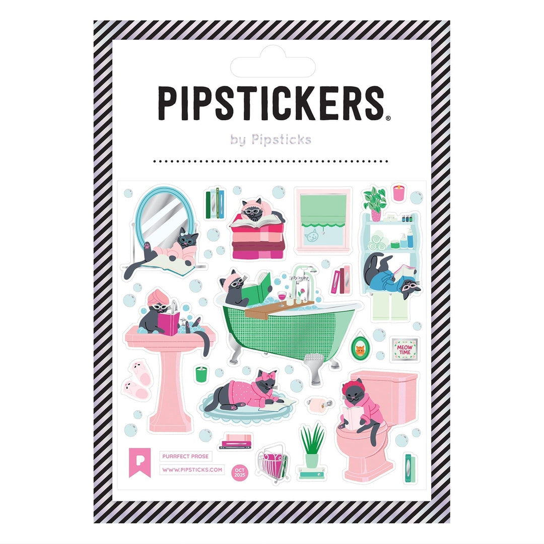 Purrfect Prose Stickers