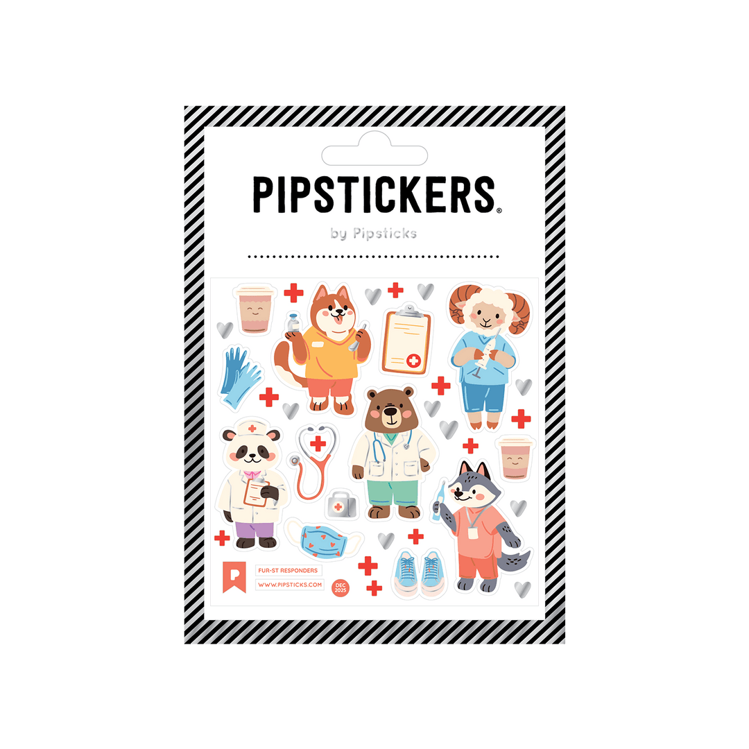 Fur-st Responders Stickers
