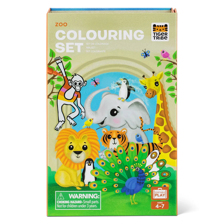 Zoo Coloring Set