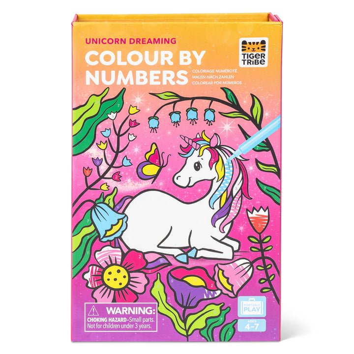 Unicorn Color by Numbers