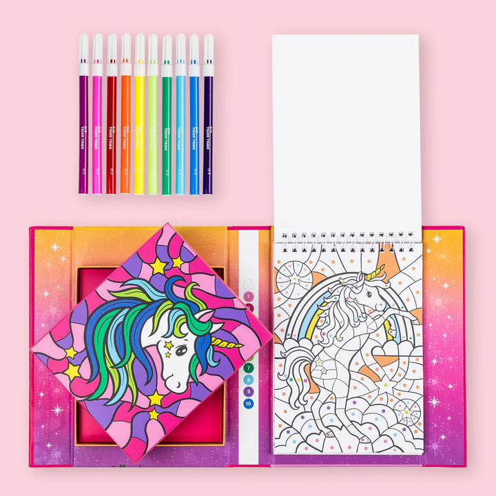 Unicorn Color by Numbers