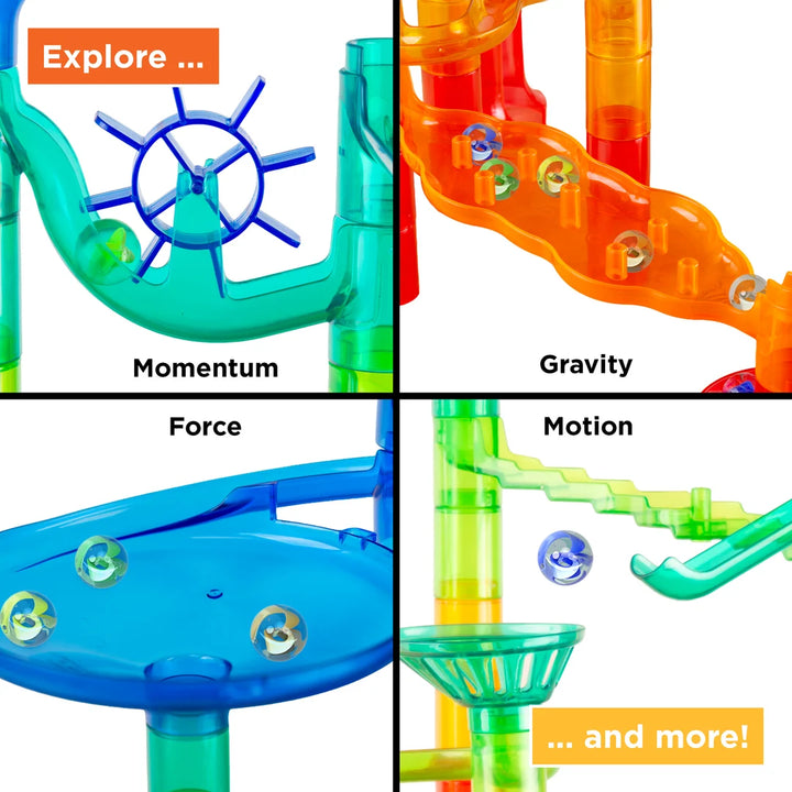 Marble Run - Essential 70-Piece