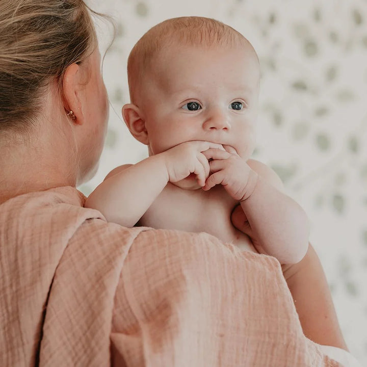 Blush Pink Muslin Swaddle