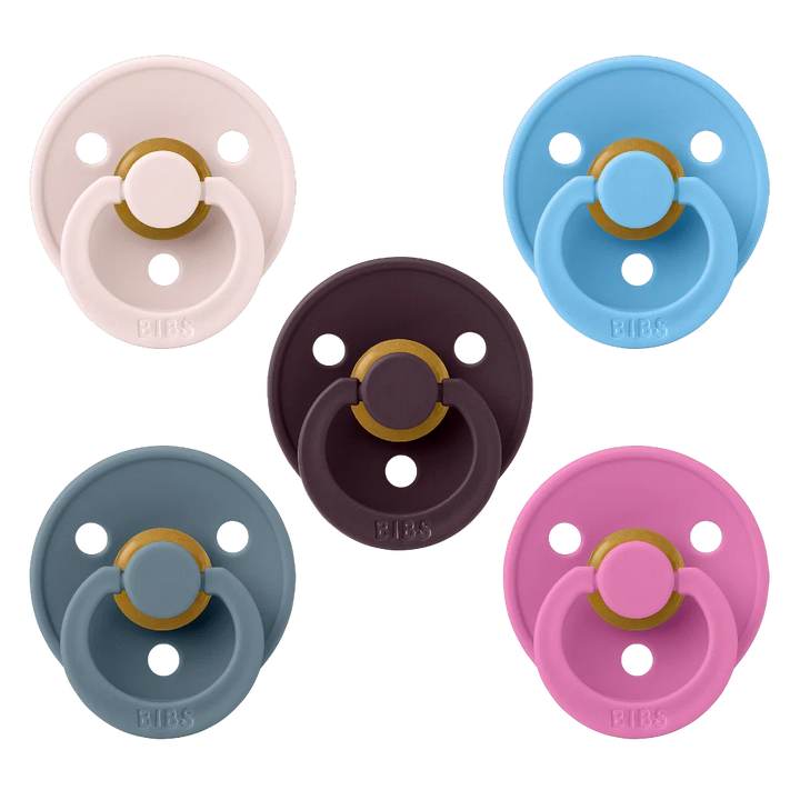 Size 1 Latex Natural Rubber Pacifiers