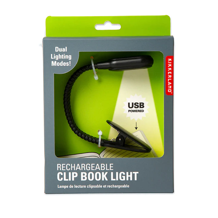 Rechargeable Clip Book Light