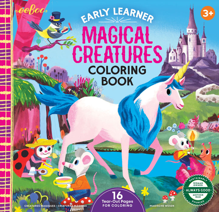 Magical Creatures Coloring Book