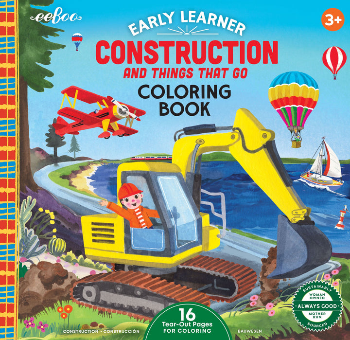 Construction Coloring Book