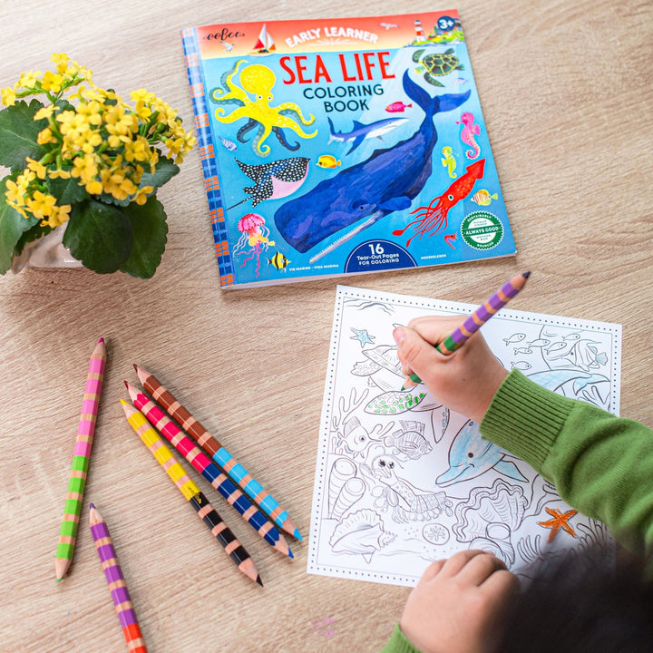 Sea Life Coloring Book
