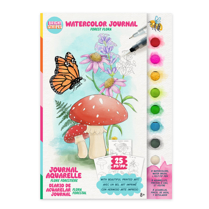 Watercolor Journal Flora
