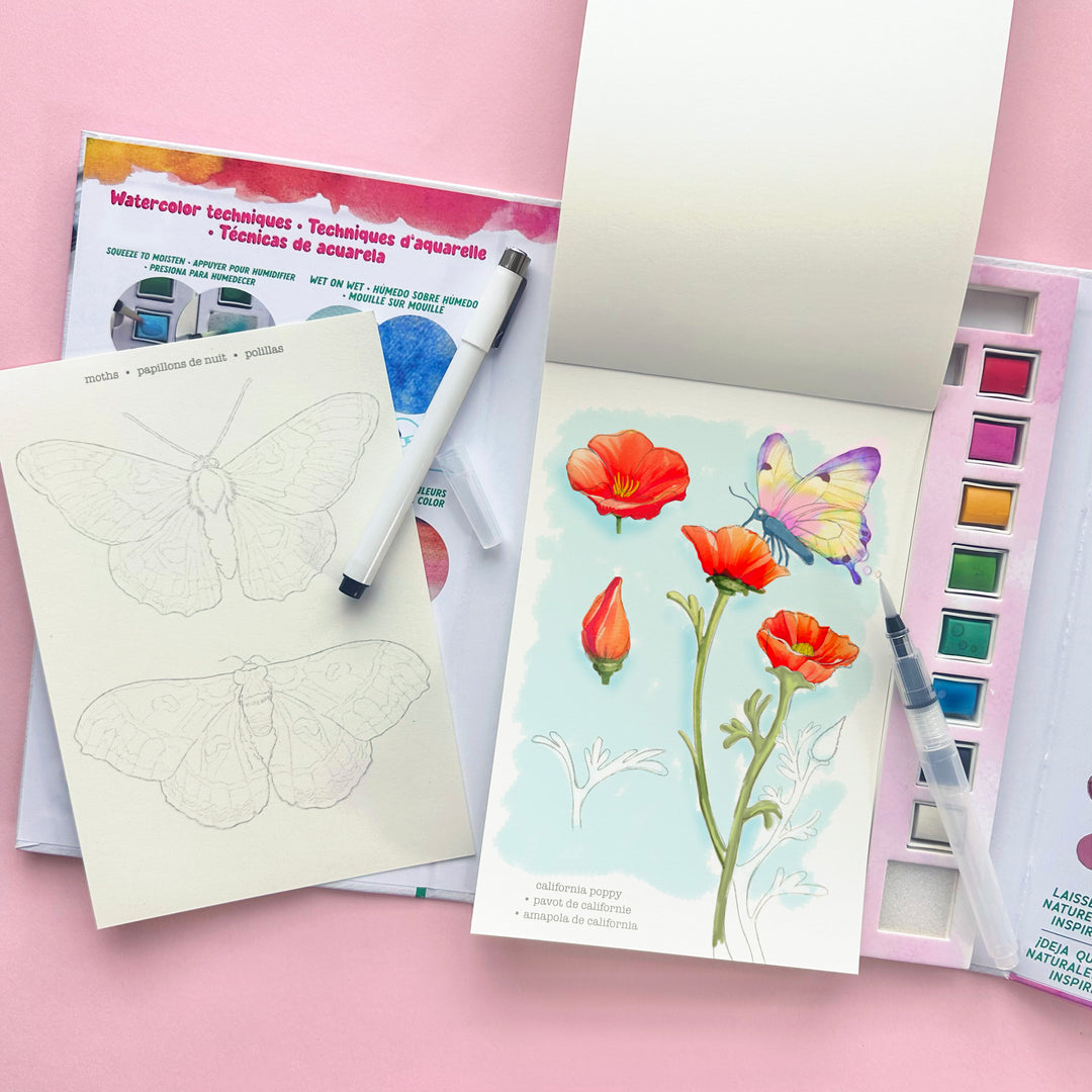 Watercolor Journal Flora