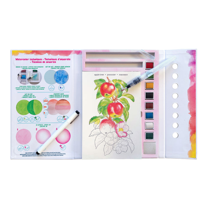 Watercolor Journal Flora