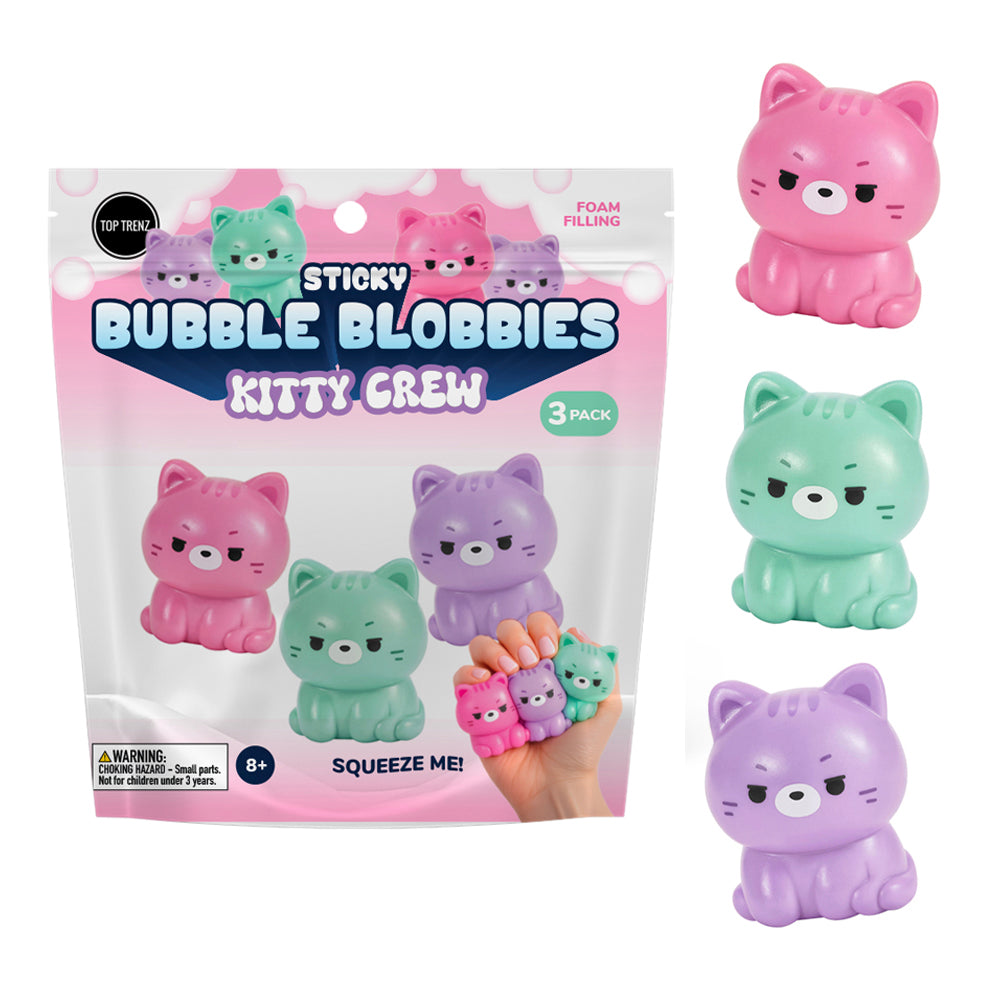 Kittens Sticky Bubble Blobbies
