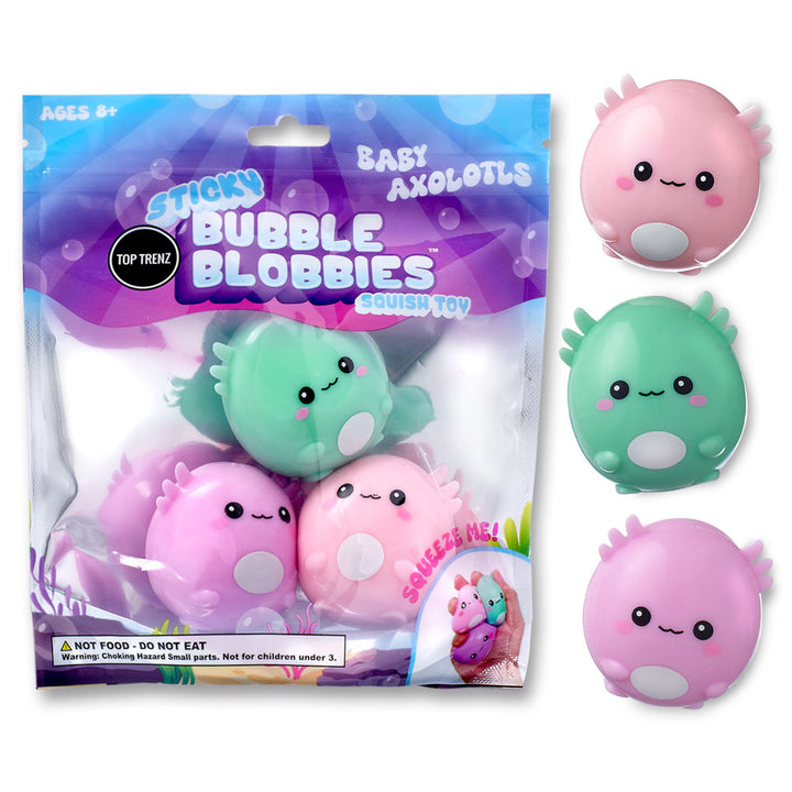 Axolotls Sticky Bubble Blobbies