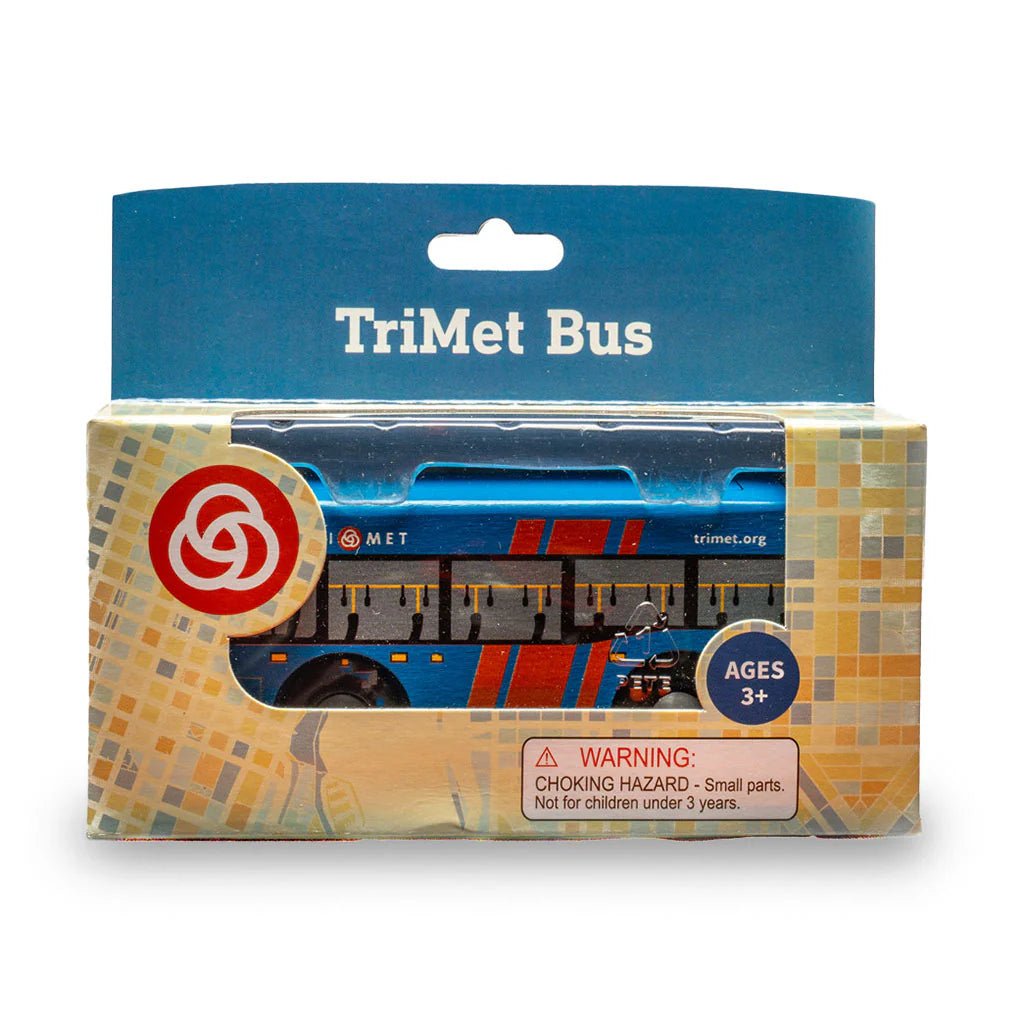 Portland TriMet Bus Wooden Vehicle