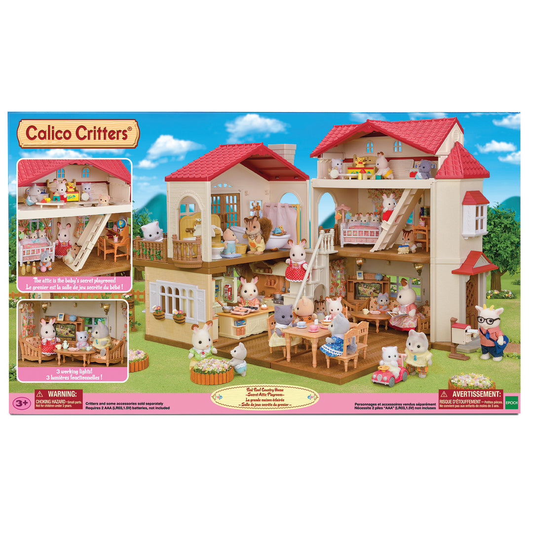 Red Roof Country Home-Secret Attic Playroom