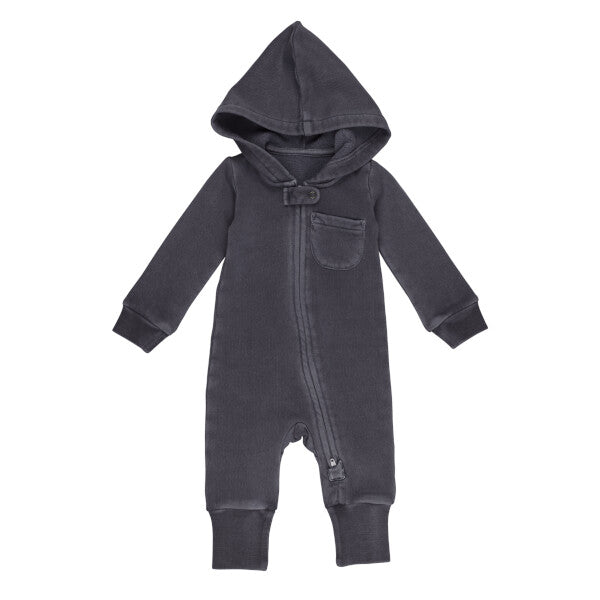 Hooded Romper Organic Cozy