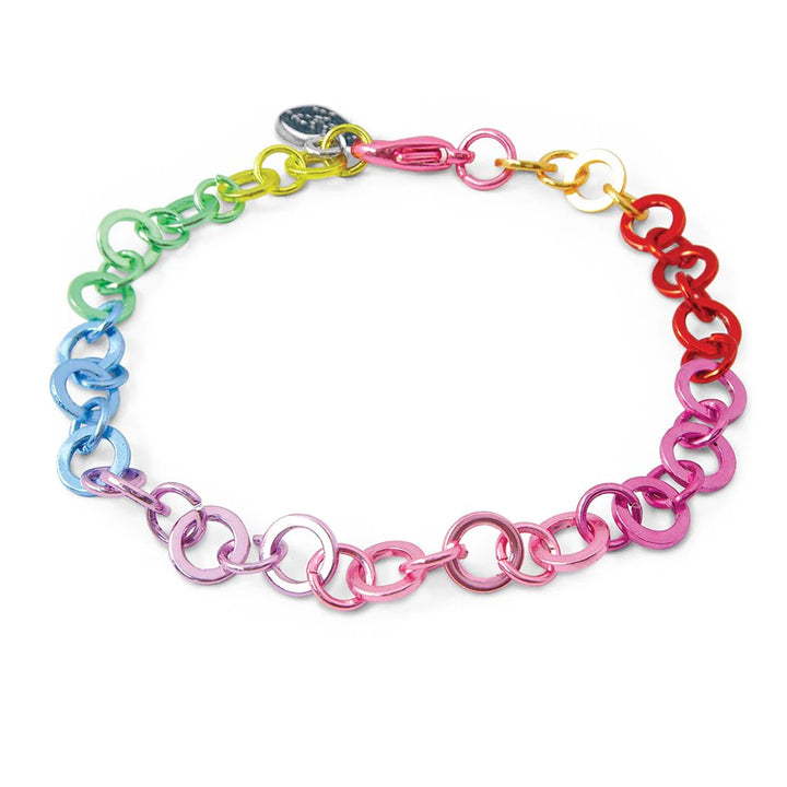 Charm It Chain - Rainbow Bracelet