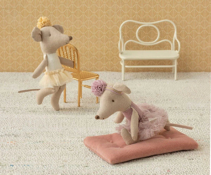 Ballerina Mouse Little Sister - Off White