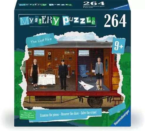 The Lost Fire 264 Pc Mystery Puzzle