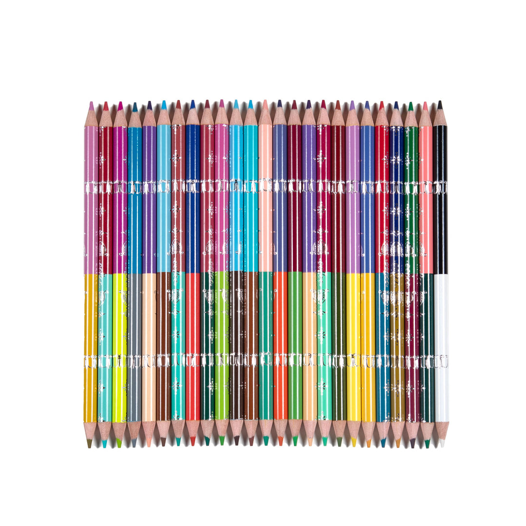 Victoria's (Blue) 25 Double-Sided Pencils
