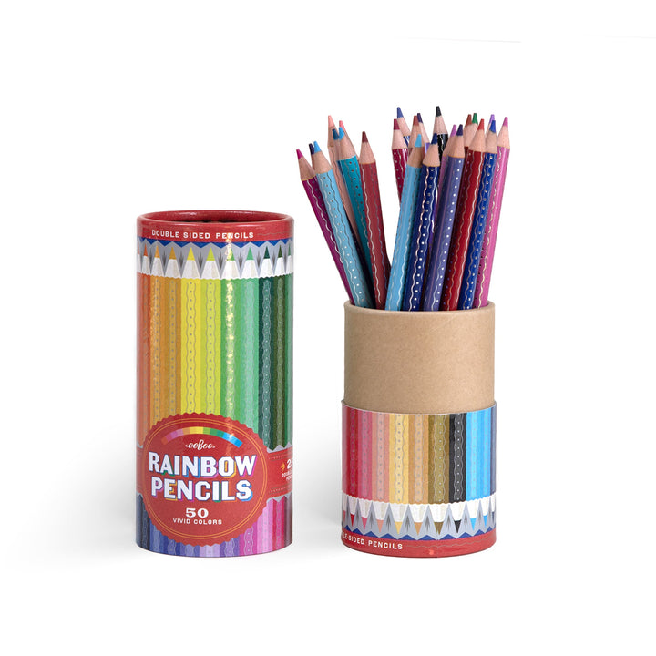 Rainbow 25 Double-Sided Pencils