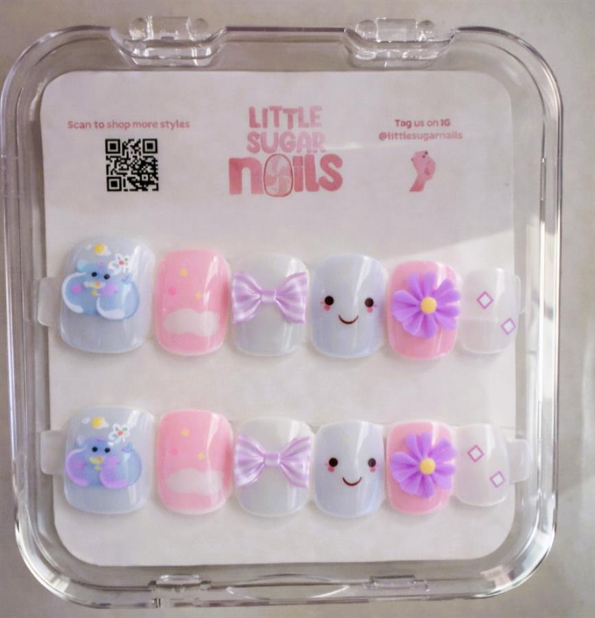 9-12 Years Dreamy Friends Nails