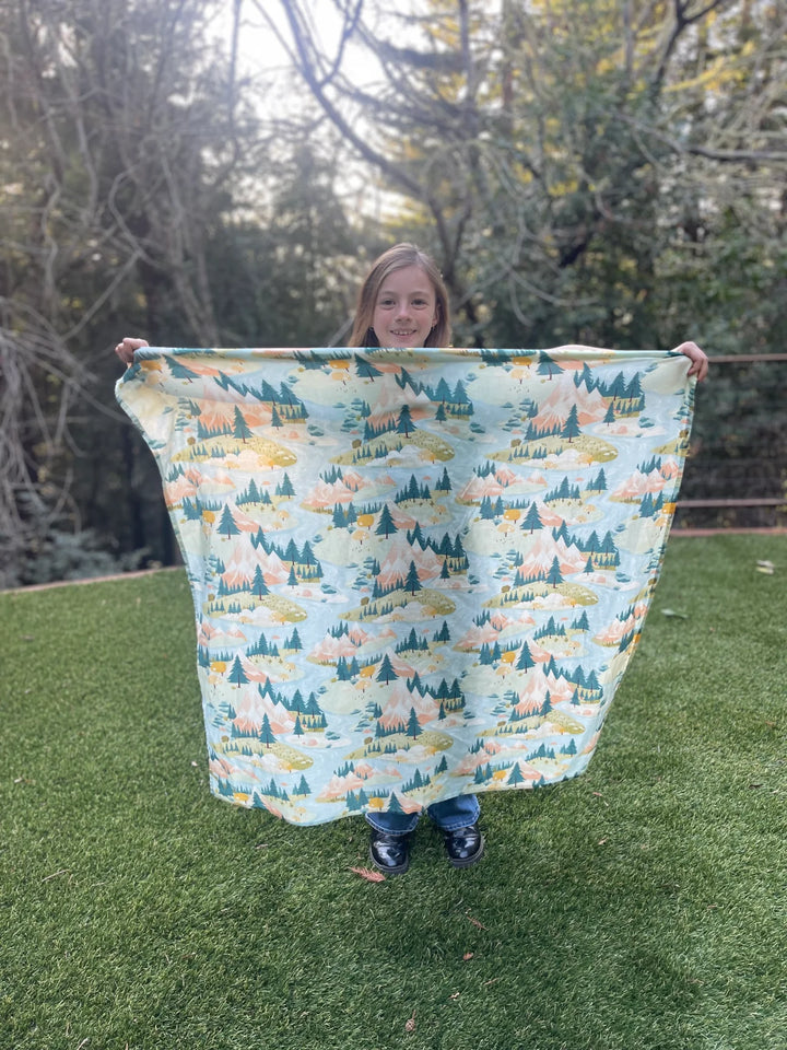 Forest Swaddle Blanket