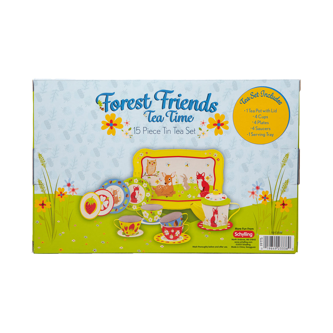 Tin Tea Set - Forest Friends