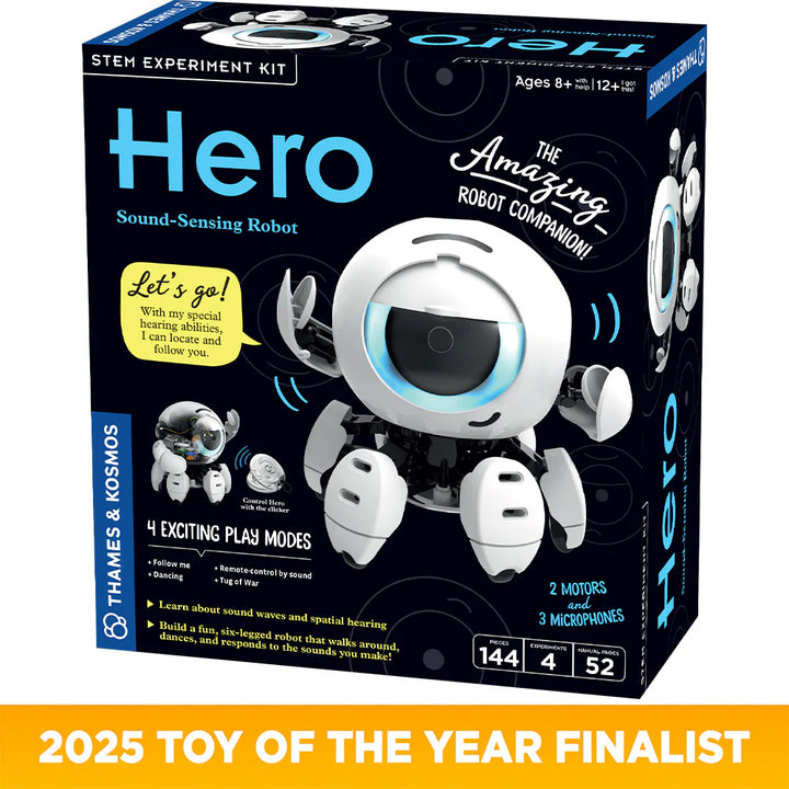 Hero: Sound Sensing Robot
