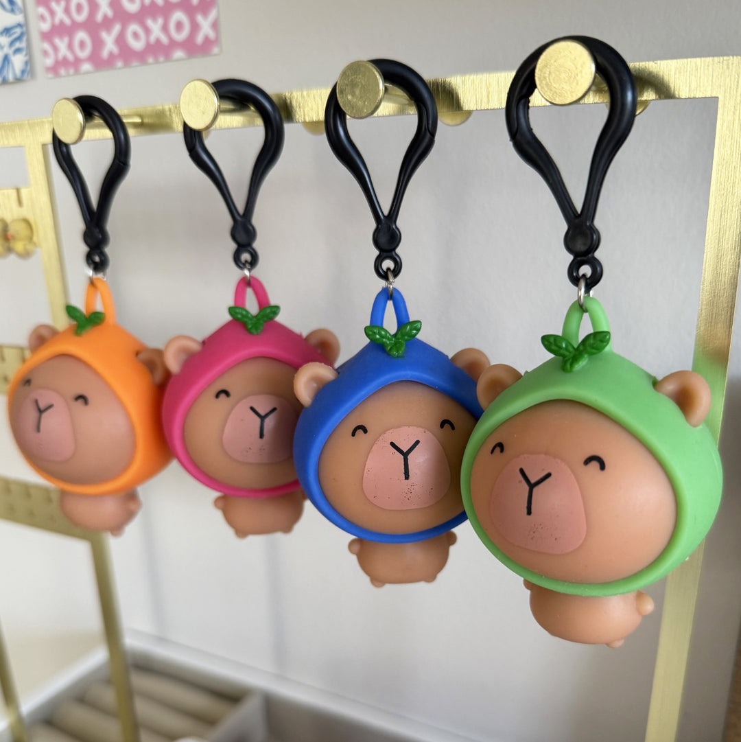 Sqweezy Capybara Keychain