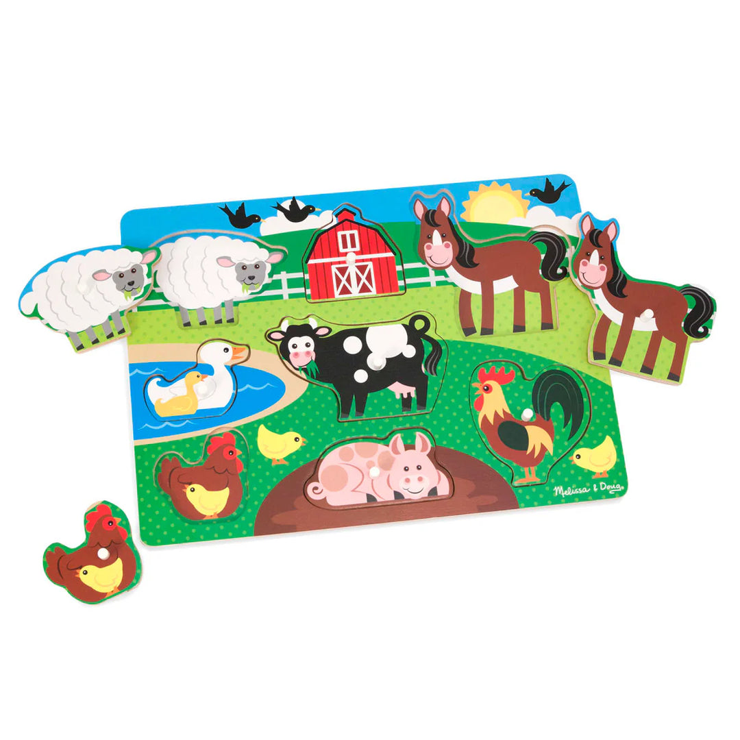 Farm Peg Puzzle