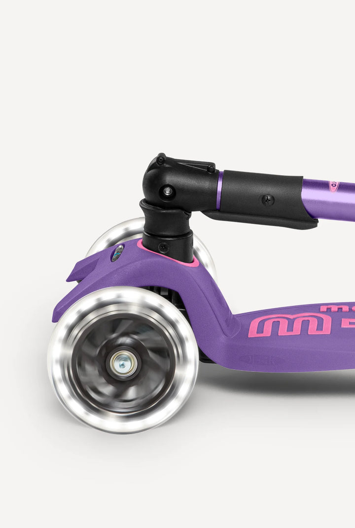 Maxi Foldable LED Purple Scooter