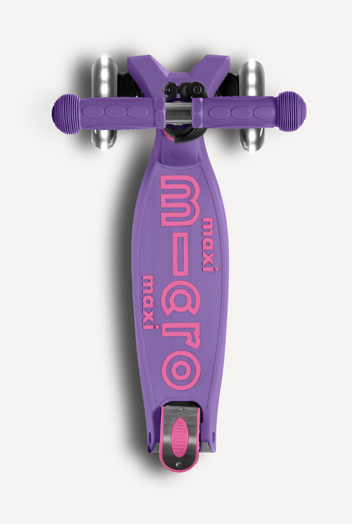 Maxi Foldable LED Purple Scooter