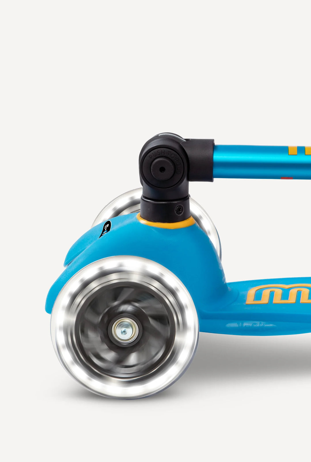 Mini Foldable LED Scooter Ocean Blue