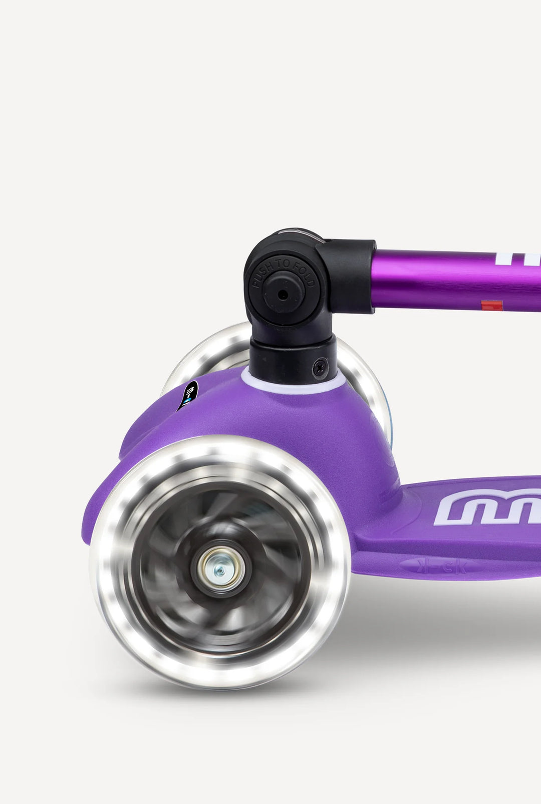 Mini Foldable LED Scooter Purple