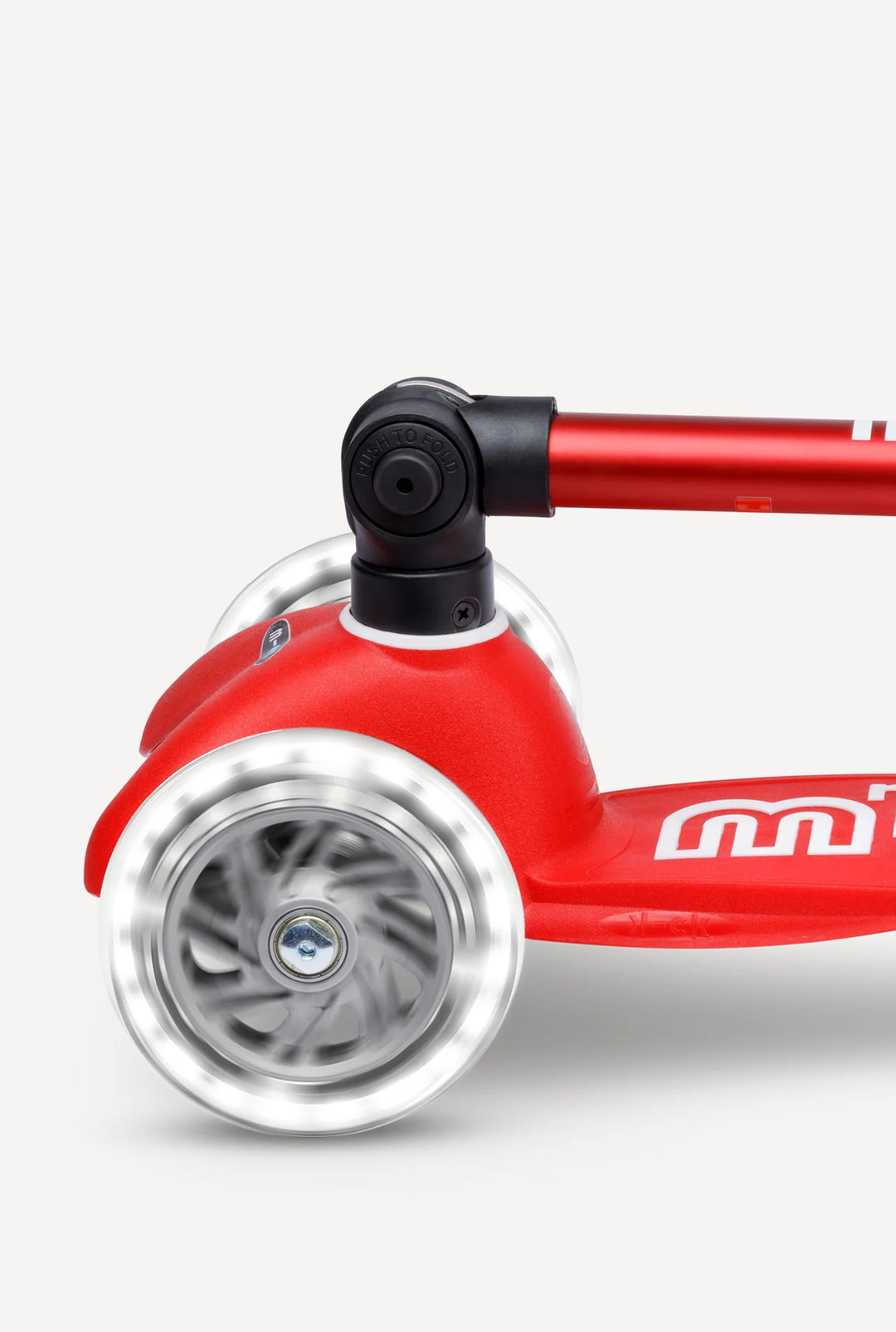 Mini Foldable LED Scooter Red